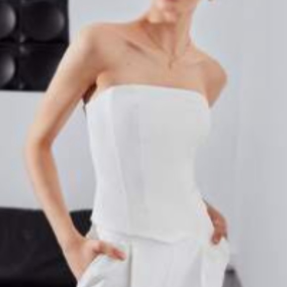 MOTF WHITE CORSET - Picture 1 of 3